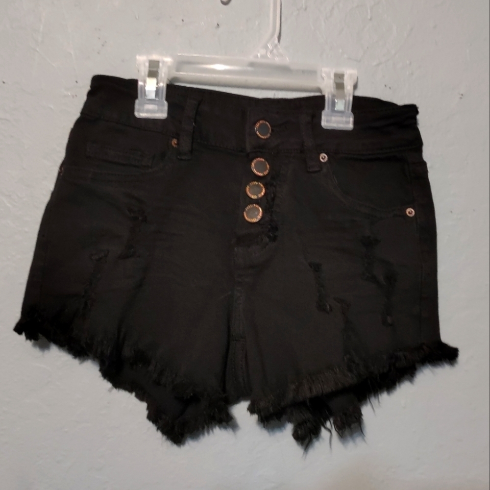 Angel Kiss Black Shorts Size 00